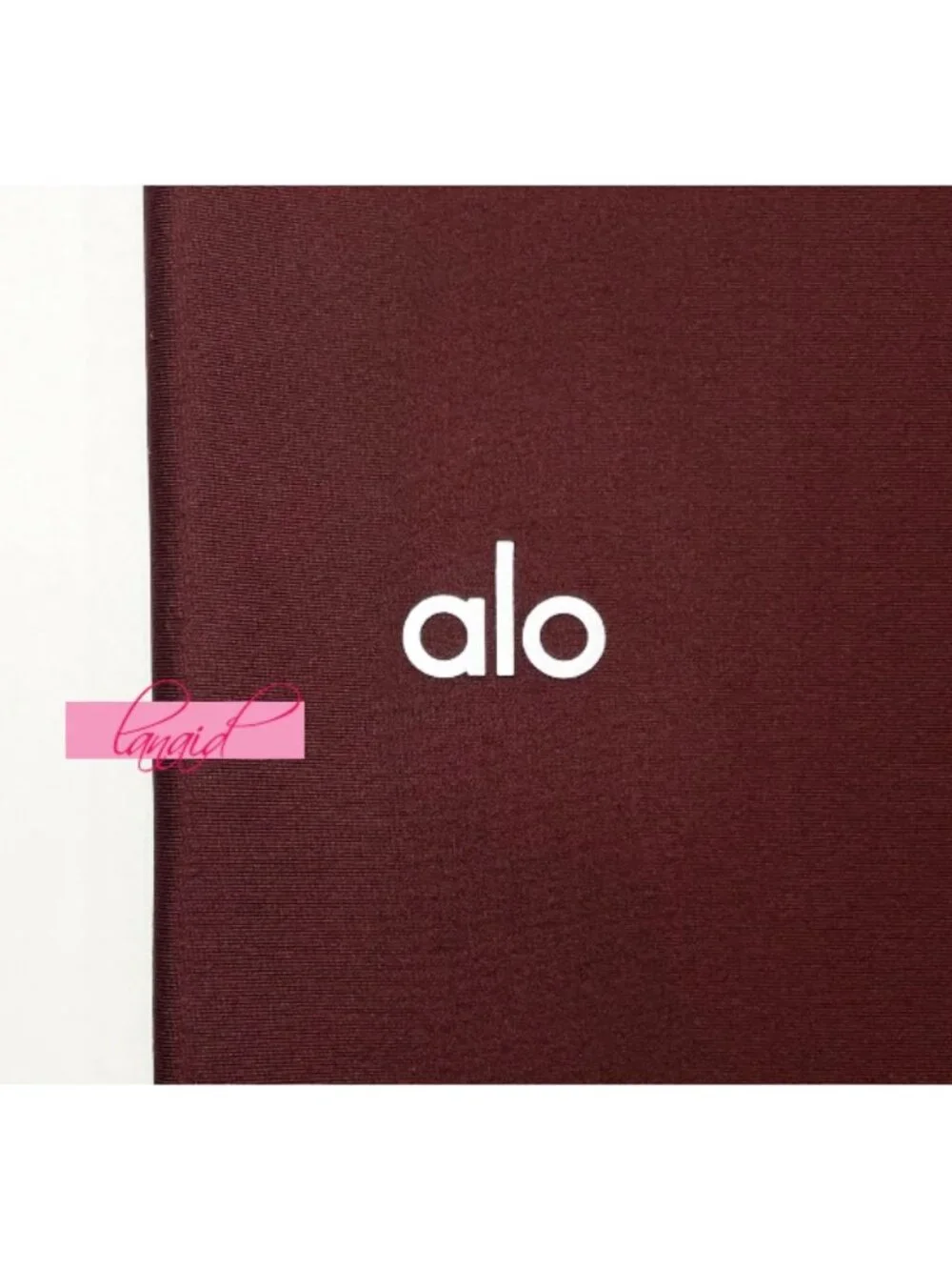 Alo 7/8 High-Waist Airlift Leggings Cherry Cola Hi-Rise Waisted Skinny Tights S